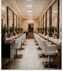 Hair Center International salon consultation in Great Neck New York